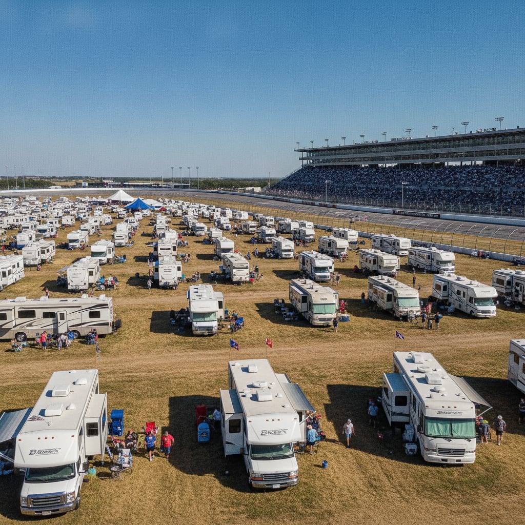 texas motor speedway rv camping